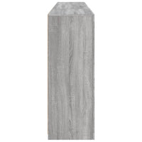 Thumbnail for Sideboard mit LED-Leuchten Grau Sonoma 202x37x100 cm