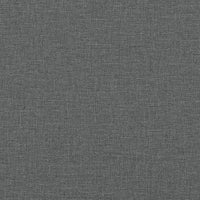 Thumbnail for Bettgestell mit Kopfteil Dunkelgrau 90x200 cm Stoff