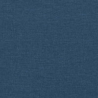 Thumbnail for Bettgestell ohne Matratze Blau 200x200 cm Stoff