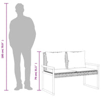 Thumbnail for 4-tlg. Garten-Lounge-Set mit Kissen Beige Poly Rattan