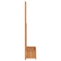 Thumbnail for Pflanzkübel mit Spalier Braun Massivholz Tanne