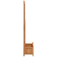 Thumbnail for Pflanzkübel mit Spalier Braun Massivholz Tanne