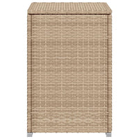 Thumbnail for Propan-Tank-Verstecktisch Beige 40x40x60 cm Poly Rattan