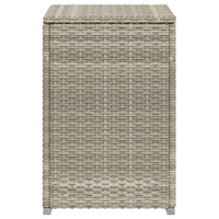 Thumbnail for Propan-Tank-Verstecktisch Hellgrau 40x40x60 cm Poly Rattan