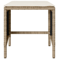 Thumbnail for 4-tlg. Garten-Sofagarnitur mit Kissen Beige Poly Rattan
