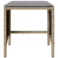 Thumbnail for 4-tlg. Garten-Sofagarnitur mit Kissen Beige Poly Rattan