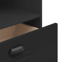 Thumbnail for Bücherschrank VIKEN Schwarz 60x35x123 cm Holzwerkstoff