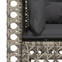 Thumbnail for Garten-Ecksofas mit Kissen 2 Stk. Grau Poly Rattan