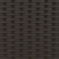 Thumbnail for Gartensofa 2-Sitzer mit Dach und Hockern Schwarz Poly Rattan