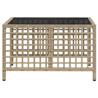 Thumbnail for 3-tlg. Garten-Ecksofa-Set mit Kissen Beige Poly Rattan