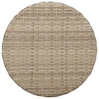 Thumbnail for 3-tlg. Bistro-Set mit Kissen Beige Poly Rattan