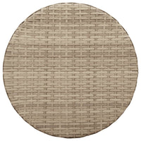 Thumbnail for 3-tlg. Bistro-Set mit Kissen Beige Poly Rattan