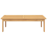 Thumbnail for Gartentisch 100x60x30 cm Massivholz Akazie