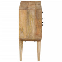 Thumbnail for Sideboard 110x30x70 cm Massivholz Mango