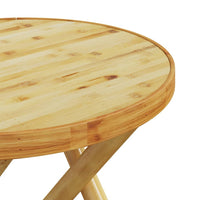 Thumbnail for 3-tlg. Bistro-Set Klappbar mit Dunkelgrauen Kissen Bambus