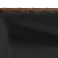 Thumbnail for Hochbeete mit Ablage 2 Stk. Braun 70x28x70 cm Poly Rattan