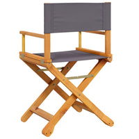 Thumbnail for Klappbare Gartenstühle 6 Stk. Dunkelgrau Stoff