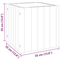 Thumbnail for Pflanzkübel 35x35x35 cm Massivholz Akazie