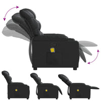 Thumbnail for Massagesessel Schwarz Kunstleder