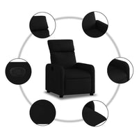 Thumbnail for Relaxsessel Schwarz Stoff