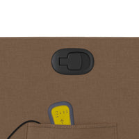 Thumbnail for Massagesessel Braun Stoff