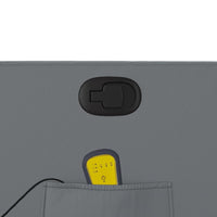 Thumbnail for Massagesessel Grau Kunstleder