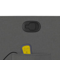 Thumbnail for Massagesessel Dunkelgrau Stoff