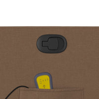 Thumbnail for Massagesessel Braun Stoff