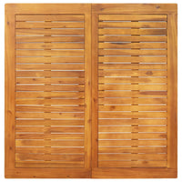 Thumbnail for Garten-Esstisch 110x110x75 cm Massivholz Akazie