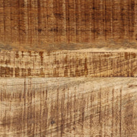 Thumbnail for Couchtisch 45x45x35 cm Raues Massivholz Mango