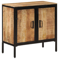 Thumbnail for Sideboard 70x35x70 cm Massives Raues Mangoholz