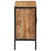 Thumbnail for Sideboard 70x35x70 cm Massives Raues Mangoholz