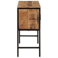 Thumbnail for Highboard 100x35x75 cm Massivholz Mango