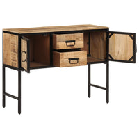Thumbnail for Highboard 100x35x75 cm Massivholz Mango