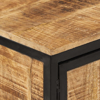 Thumbnail for Highboard 100x35x75 cm Massivholz Mango