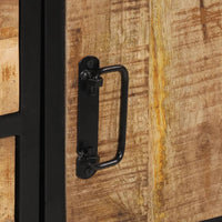 Thumbnail for Highboard 100x35x75 cm Massivholz Mango