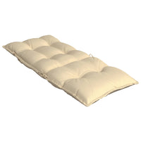 Thumbnail for Hochlehner-Auflagen 2 Stk. Beige Oxford-Gewebe