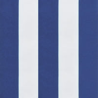 Thumbnail for Hochlehner-Auflagen 2 Stk. Blau & Weiß Gestreift Oxford-Gewebe