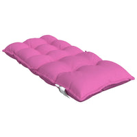 Thumbnail for Niedriglehner-Auflagen 4 Stk. Rosa Oxford-Gewebe