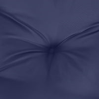 Thumbnail for Niedriglehner-Auflagen 2 Stk. Marineblau Oxford-Gewebe
