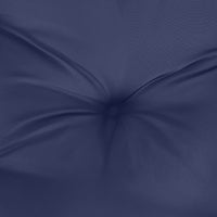 Thumbnail for Palettenkissen Marineblau 120x80x12 cm Stoff