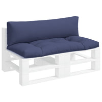 Thumbnail for Palettenkissen 2 Stk. Marineblau Oxford-Gewebe