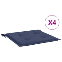 Thumbnail for Palettenkissen 4 Stk. Marineblau 40x40x3 cm Oxford-Gewebe