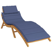 Thumbnail for Sonnenliegen-Auflage Marineblau Oxford-Gewebe
