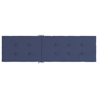 Thumbnail for Liegestuhl-Auflage Marineblau Oxford-Gewebe