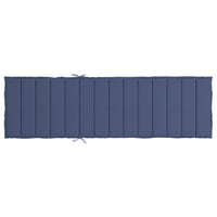 Thumbnail for Sonnenliegen-Auflage Marineblau Oxford-Gewebe
