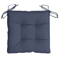 Thumbnail for Stuhlkissen 4 Stk. Marineblau 50x50x7 cm Oxford-Gewebe