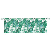 Thumbnail for Gartenbank-Auflage Blattmuster 150x50x7 cm Oxford-Gewebe