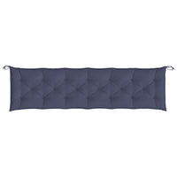 Thumbnail for Gartenbank-Auflage Marineblau 200x50x7 cm Oxford-Gewebe