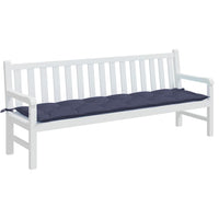 Thumbnail for Gartenbank-Auflage Marineblau 200x50x7 cm Oxford-Gewebe